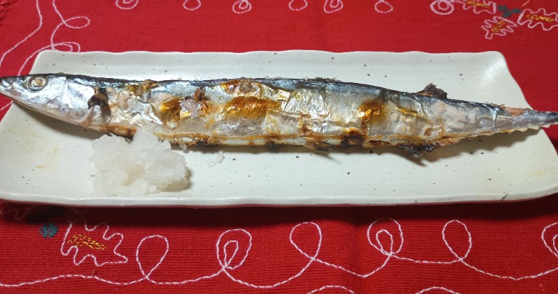 さんまの塩焼き