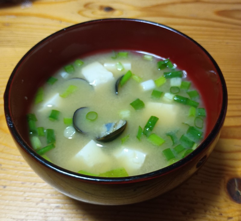 しじみと豆腐のみそ汁