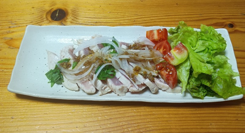 びん長マグロのカルパッチョ