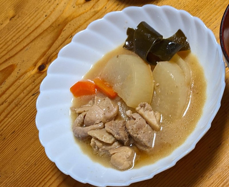 鶏肉と大根のさっぱり煮